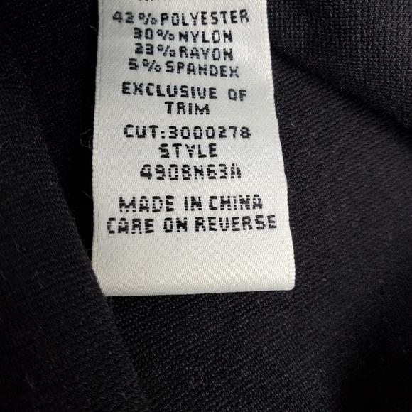 Max Studio Grey Red Flirty Fit and Flare Dress XS - Picture 5 of 9